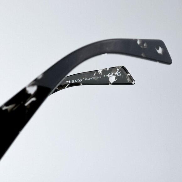 Prada PR27ZS 15O60E bRAND NEW Sunglasses Black Tortoise Blue Gradient Unisex - Picture 8 of 10